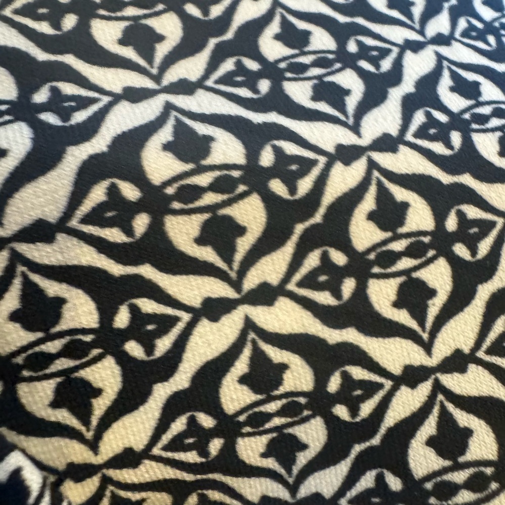 Max Studio Monochrome Patterned A-Line Skirt - image 3